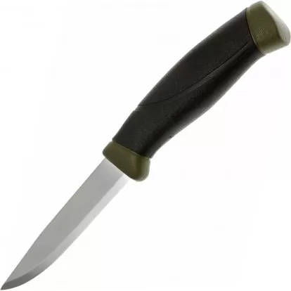 Нож Morakniv Companion, углеродистая сталь, олива