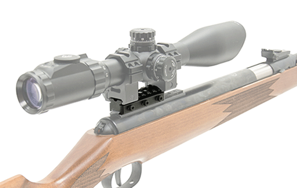 Адаптер Leapers UTG WEAVER/Picatinny на призму 9-11мм, 9 слотов, база 100мм, основание 75мм., вес 65