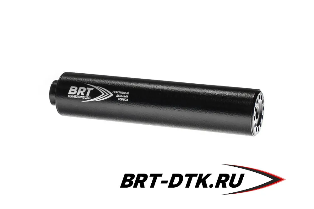 ДТК закрытого типа BRT для Сайга-308 (исп.61) .30/7,62 (220мм, 17 камер, M24х1,5R, п/п 10мм, d-50мм)