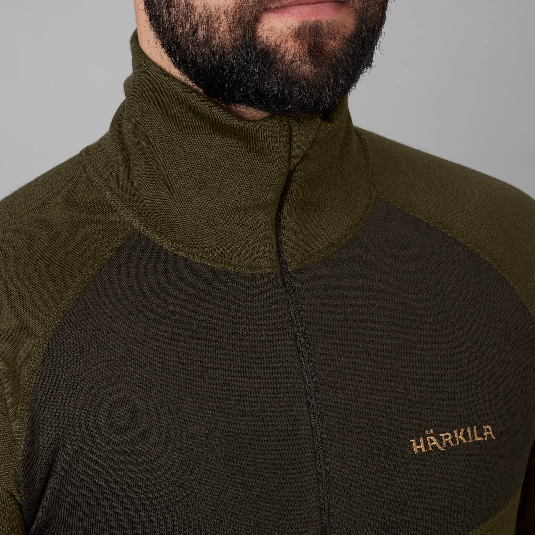 Термокофта HARKILA Base Warm Zip Neck