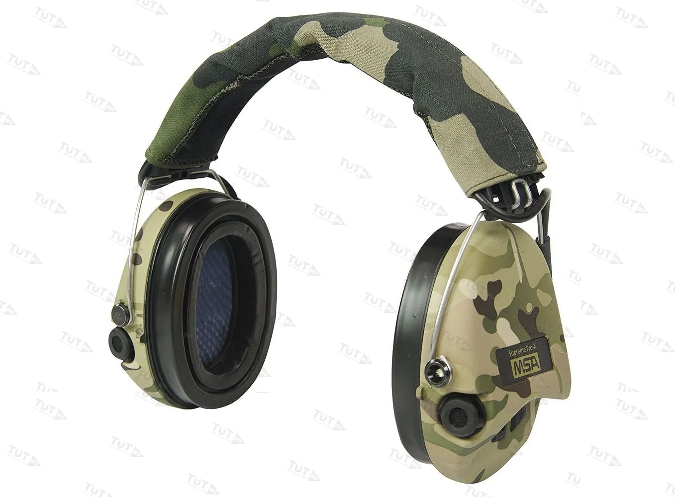 Активные наушники MSA Supreme PRO X LED CAMO cо встр. светодиодным фонарем; камуфл. 75302-X-08