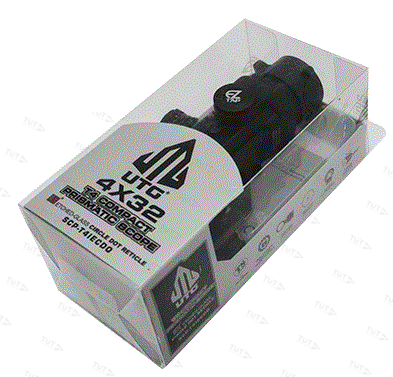 Оптический прицел Leapers Prism T4 CQB 4x32, 34мм, MilDot, подсв., кронштейн на Weaver (SCP-T4IEMDQ)