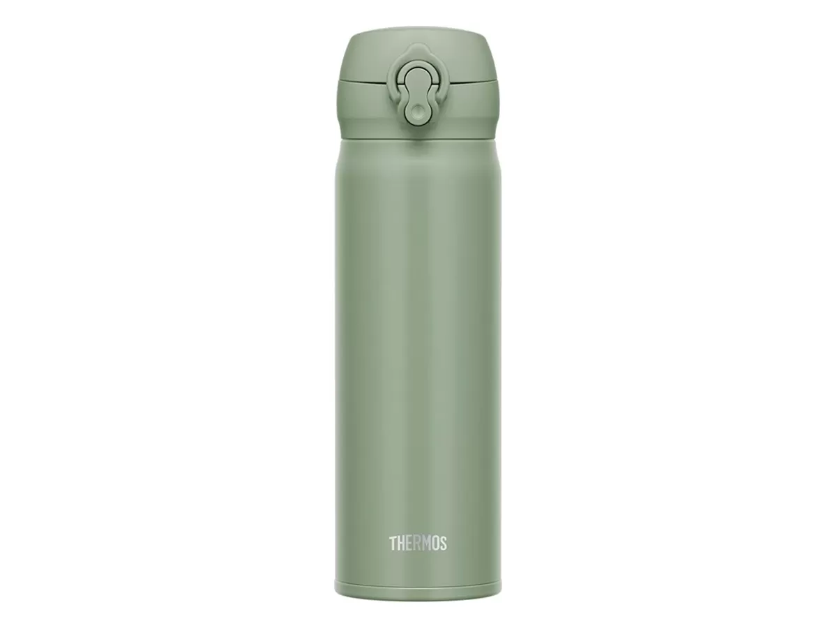 Термокружка THERMOS JNL-506 SMKKI 0.5L, откидной механизм, оливковый