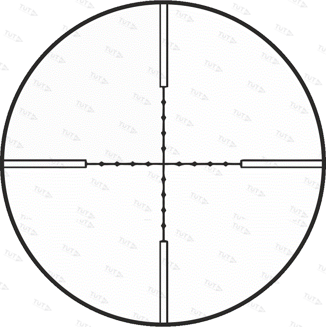 Прицел Пилад PV 1-8x25 L Хорт Охотник (сетка Mil-Dot) с подсветкой
