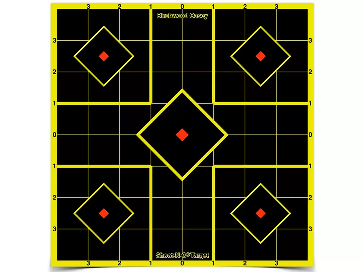 Мишень осыпающаяся Birchwood Shoot-N-C Sight-In Target 8 15шт.