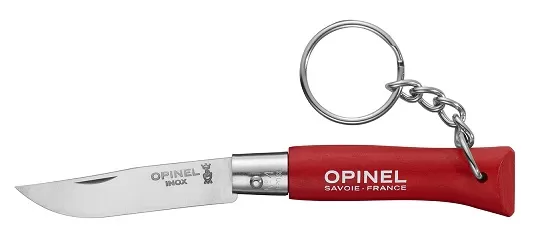 Нож Opinel серии Tradition Keyring 04, красный