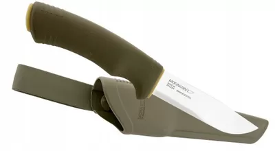 Нож Morakniv Bushcraft Forest, нержавеющая сталь, зелёный