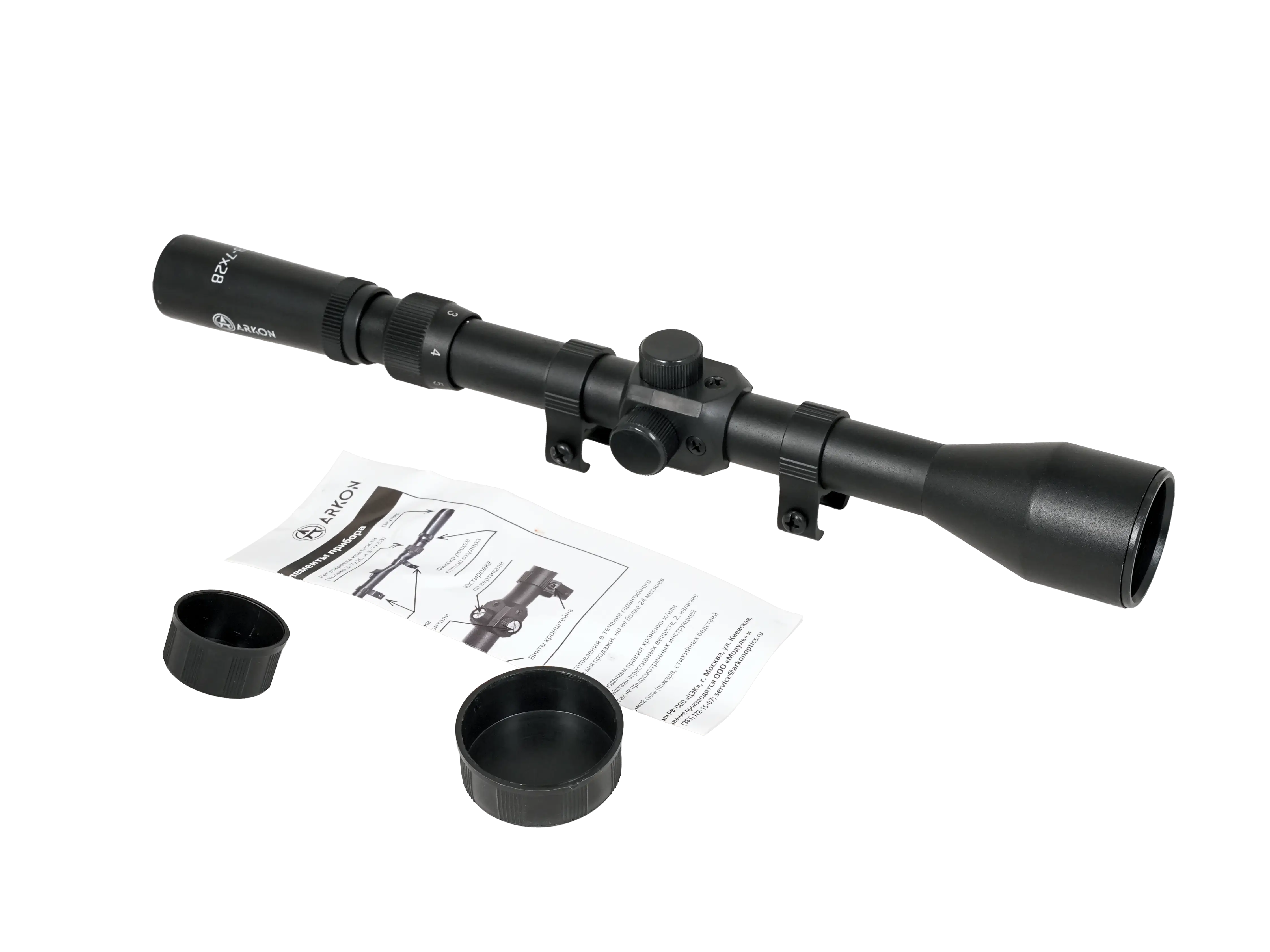 Оптический прицел ARKON 3-7x28 / Аркон 3-7 на 28
