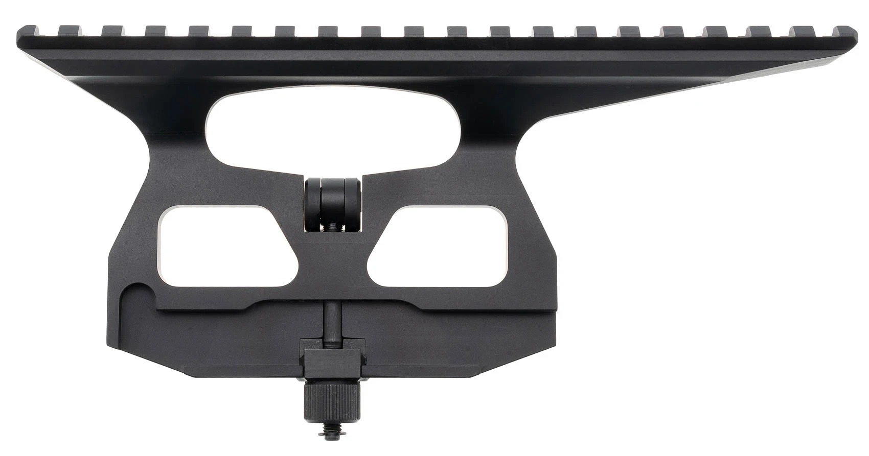 Б/с боковой кронштейн (Фортуна) Fortuna на Тигр/СВД/АК, база Picatinny, 19 слотов