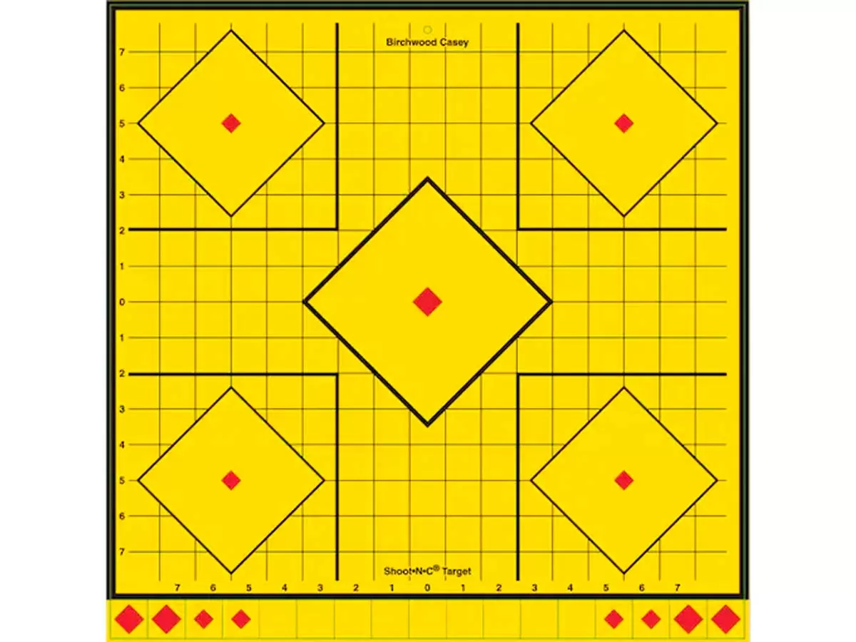 Мишень осыпающаяся Birchwood Long-range Sight-In Target, 5шт.